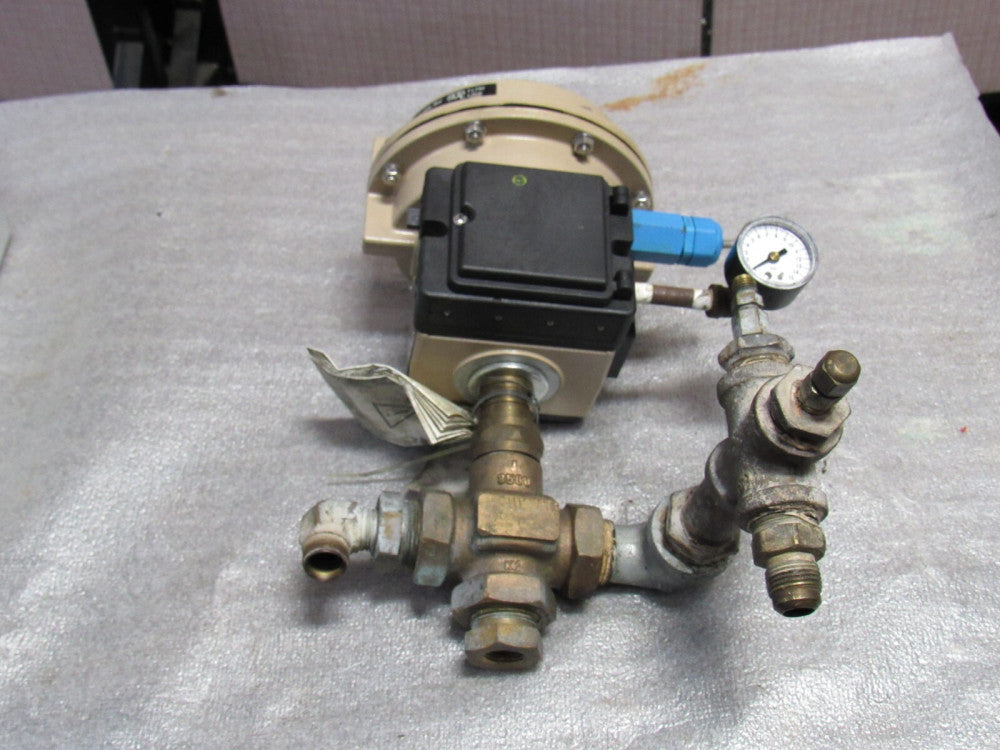 SAMSON ACTUATOR CONTROL VALVE 2780 W/ POSITIONER 3760