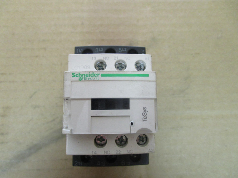 SCHNEIDER ELECTRIC LC1D09 CONTACTOR LC1D09...C 220V COIL