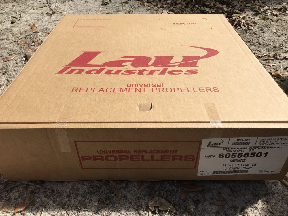 Lau 3-Blade 18" 33 Pitch CW Condenser Blade # 60556501 (qty 2 per box)