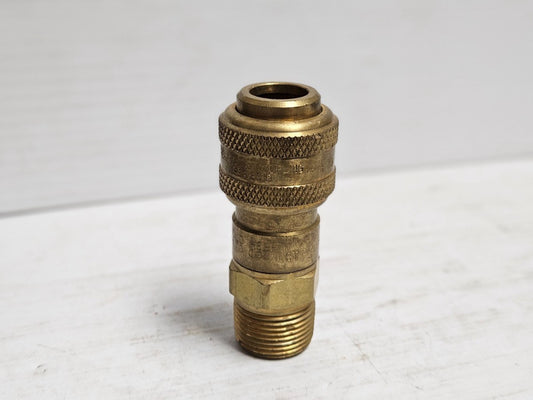 NEW PERFECTING BRASS QUICK CONNECT COUPLING SERIES D 3/4"MNPT