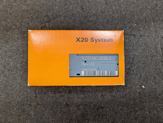 New, B&R, X20BC0083, X20 ETHERNET POWERLINK (V1/V2), CONTROLLED NODE