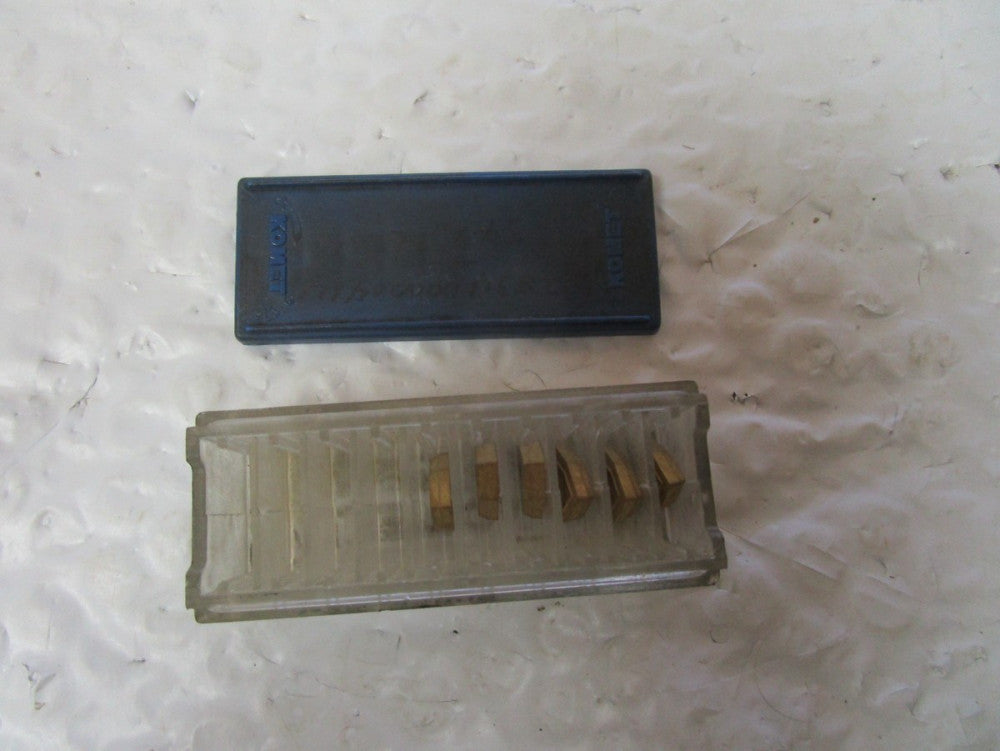 Lot Of 6 Komet W28 34000.0464 Carbide Inserts PD01-8304-BK4