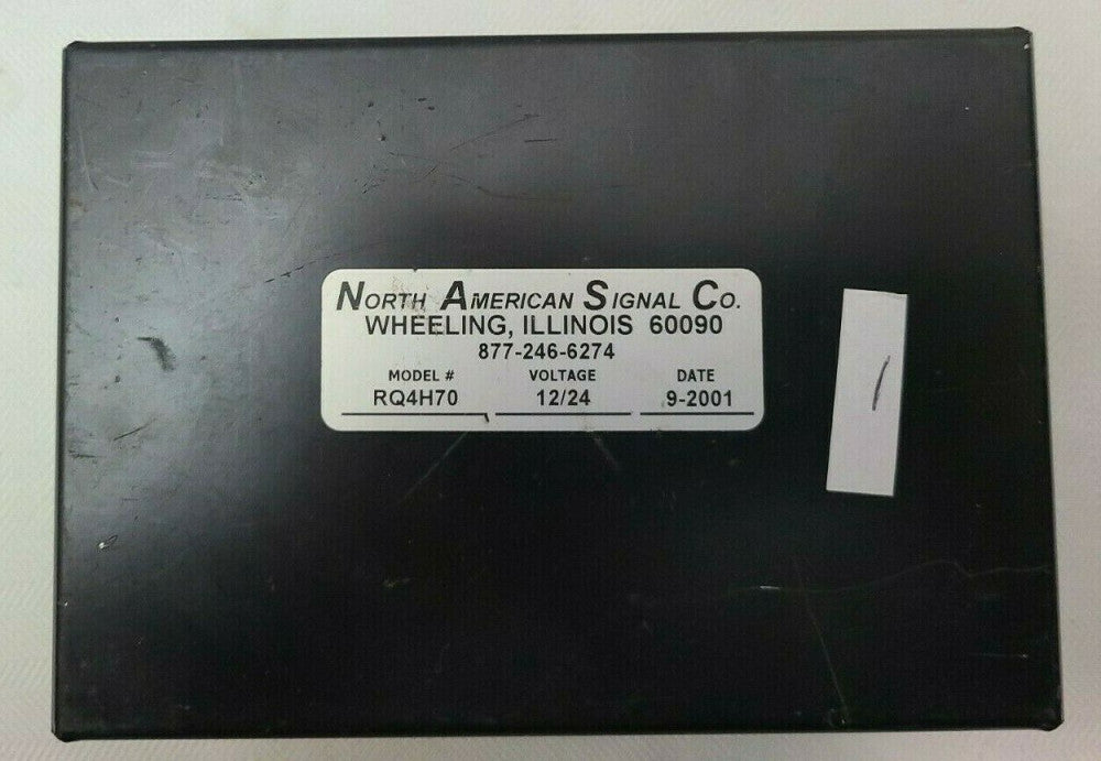 RQ4H-70 North American Signal Co Signal remote power supply Strobe Light