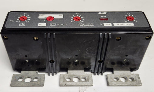 SIEMENS SLT3630TA 3VF9627 1BM40 Type 3VF6 Trip Unit 500-630 AMP