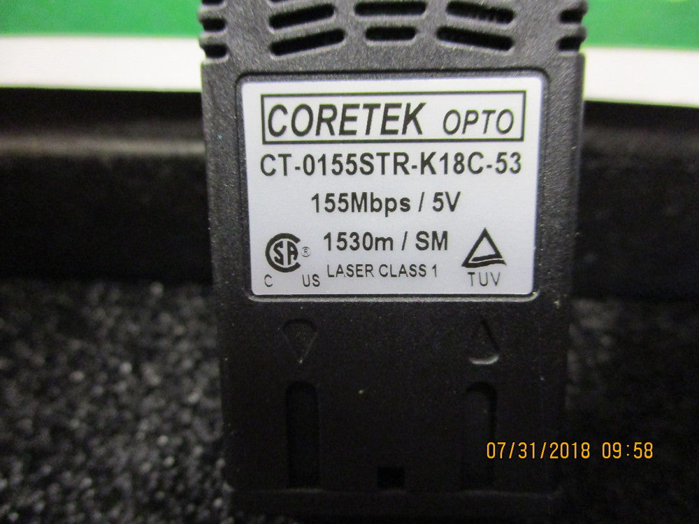 CT-0155STR-K18C-53 Coretek Opto Optical Transceiver BRAND NEW!