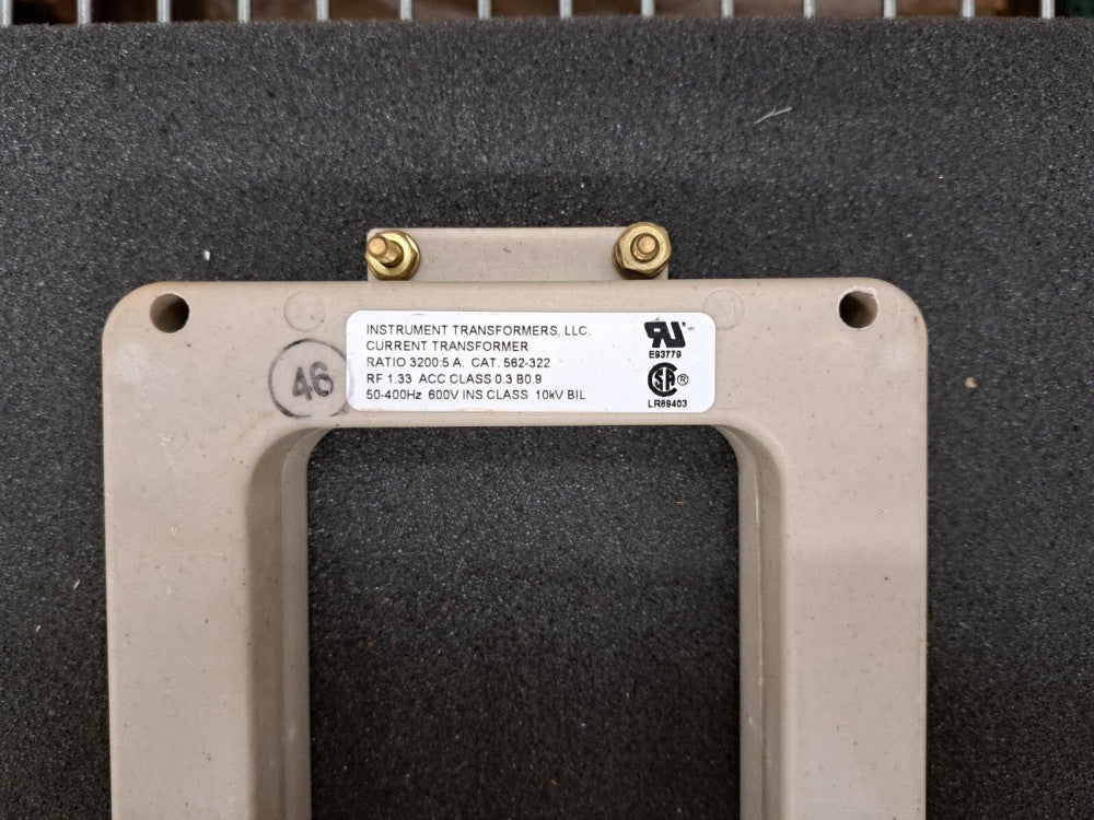 New, Instrument Transformers, 562-322, CT, Indoor, Model: 562, Ratio: 3200:5 A