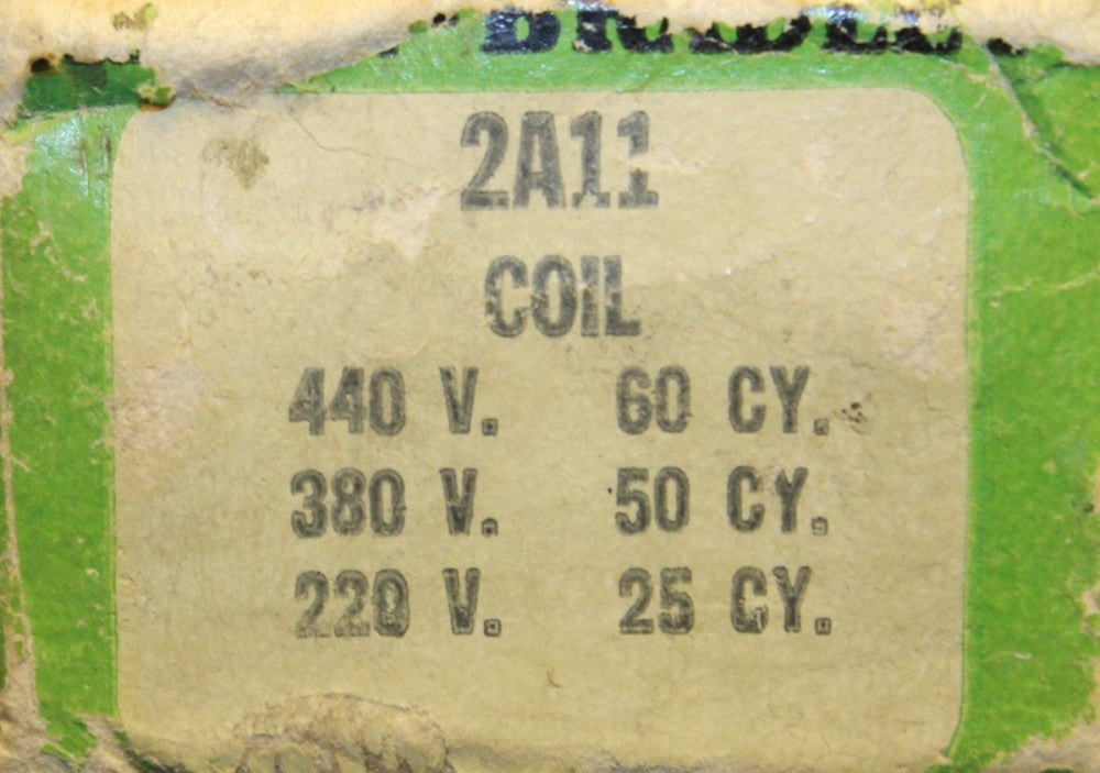 ALLEN BRADLEY Dual Voltage Coil 220/440V 2A11
