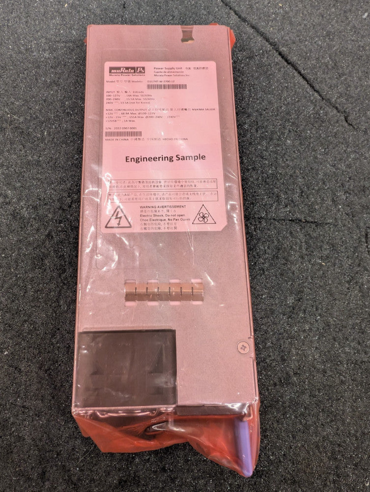 Used, Murata, D1U74T-W-2700-12, AC/DC CONVERTER 12V 2.7KW