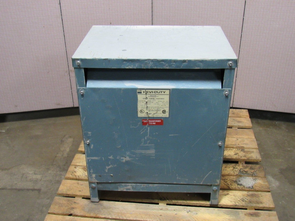 EGS TRANSFORMER T1094H40 3PH 40 KVA 600V PRI 230V SEC - USED