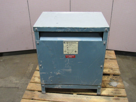 EGS TRANSFORMER T1094H40 3PH 40 KVA 600V PRI 230V SEC - USED