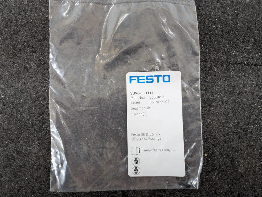New, Festo, VUVG-...-1T1L, SEAL MODULE, 3533417
