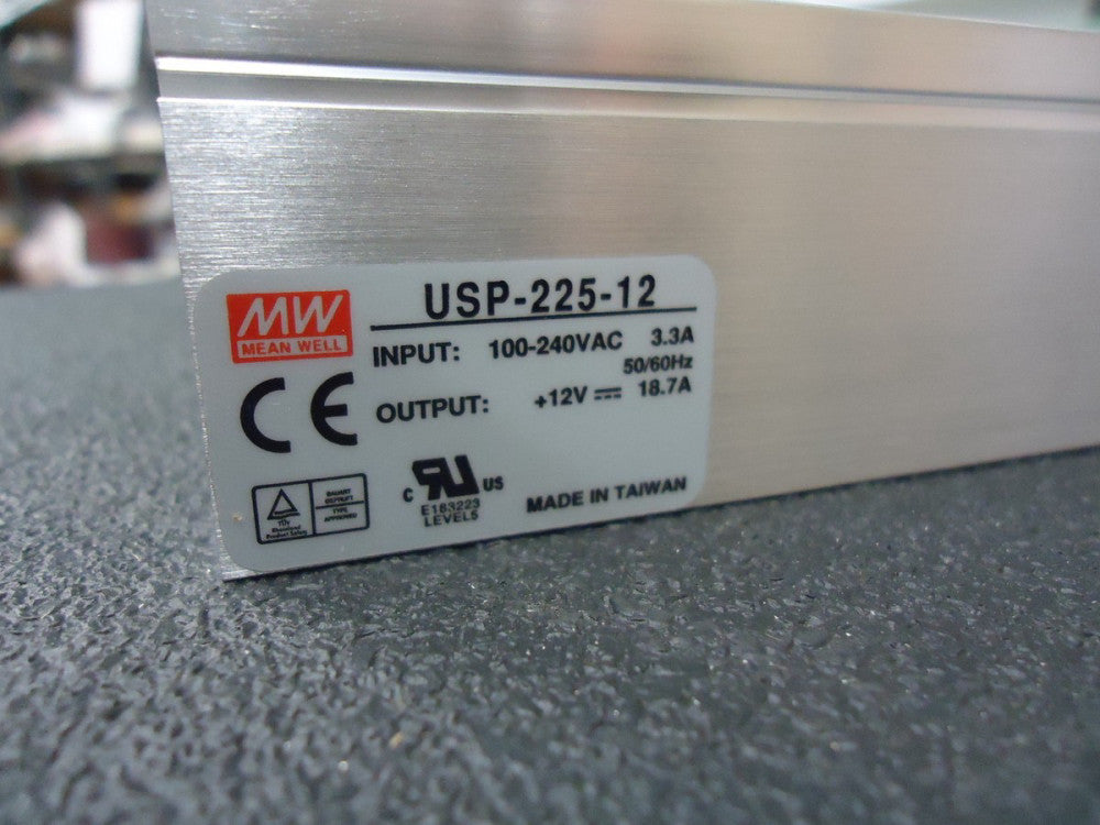 USP-225-12 Meanwell Linear & Swit Pow Supply 12V 18.7A 224.4W Act PFC BRAND NEW!