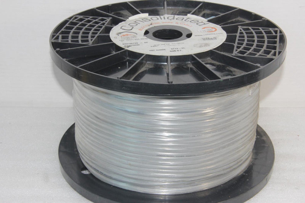 CONSOLIDATED ELECTRONICS WIRE 5772-CL 24AWG TC UL2464 Shielded Multi-Pair Cable