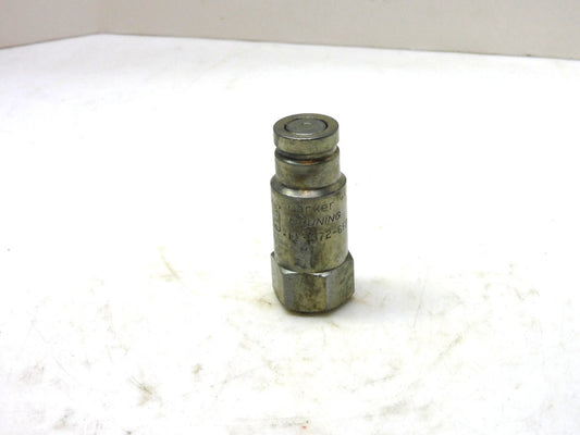 Parker FF-372-6FP 3/8" Female Pipe Hydraulic Quick Coupling Nipple 3000PSI 