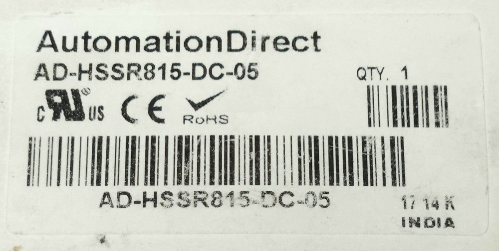 AUTOMATION DIRECT AD HSSR815 DC 05 Mini Power Supply Relay Module Input 3.5-32 V