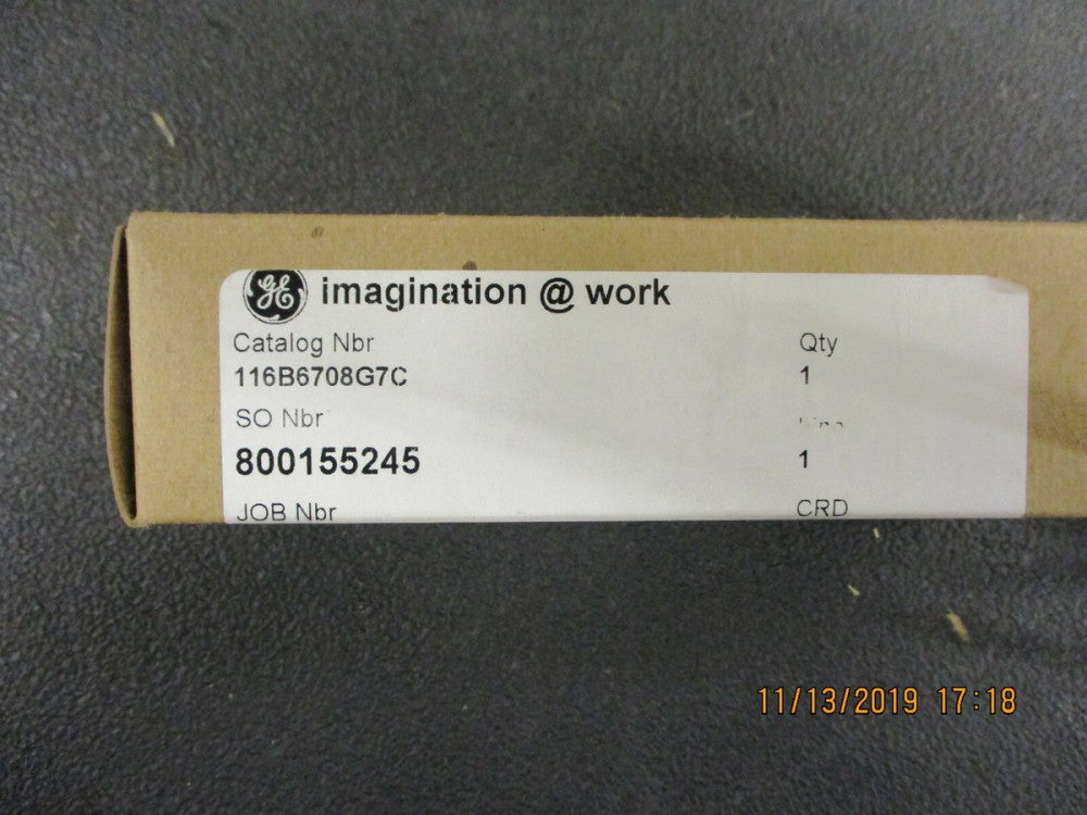 General Electric - GE 116B6708-G7C Indicating Light 
