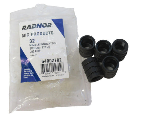 Radnor 32 Mig Products 250A Nozzle Insulator (New - Pack of 5)