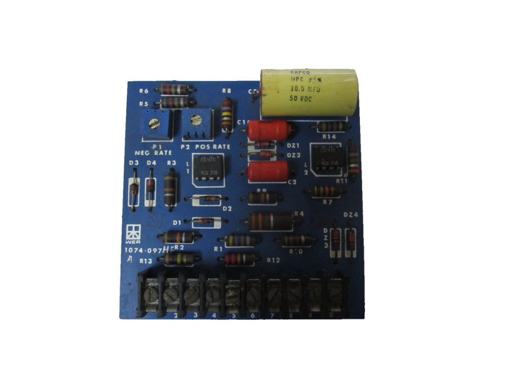 EMERSON WER PC BOARD 1074-097 1074097