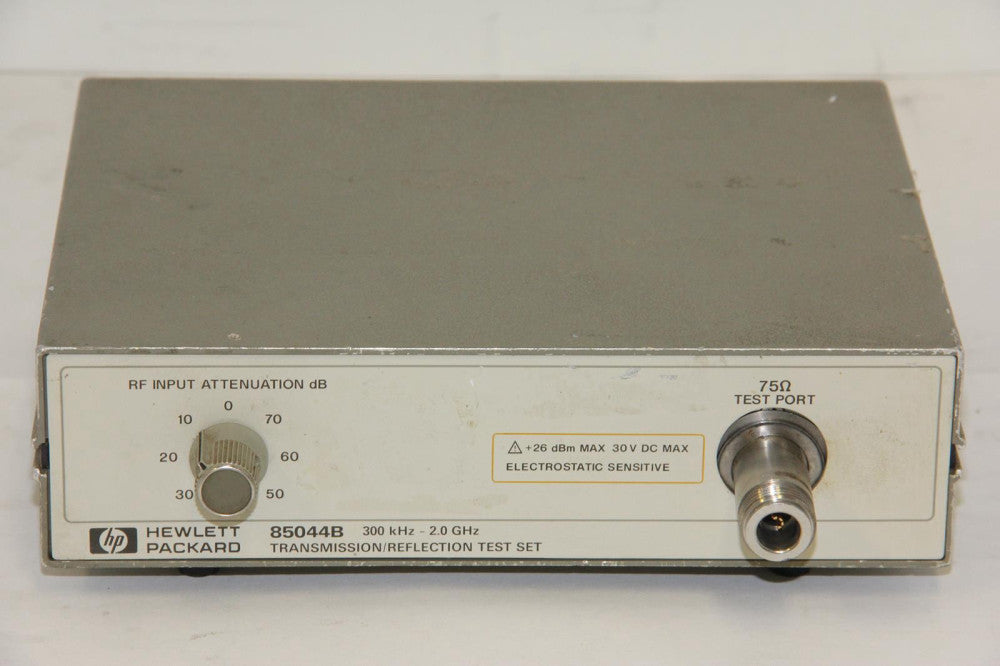 HP HEWLETT PACKARD 85044B 300kHz-2.0GHz Transmission Refllection Test Set