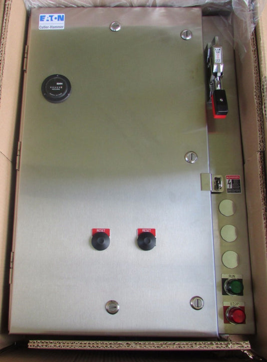 Eaton Cutler Hammer ECN4019CAD Sz1 Multi Speed Starter Breaker Nema 4X Enclosure