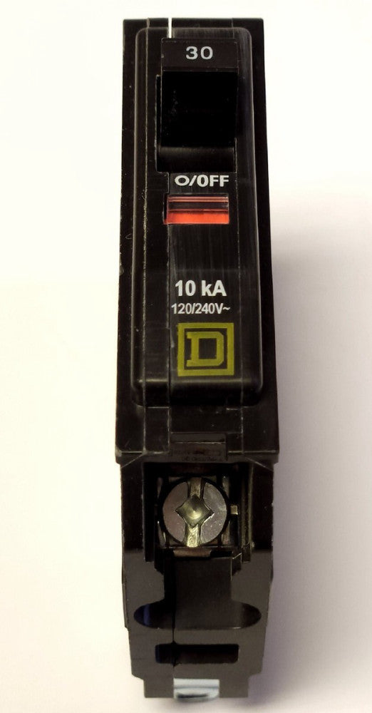 SQUARE D QO130 Single Pole 30 AMP Type QO Circuit Breaker
