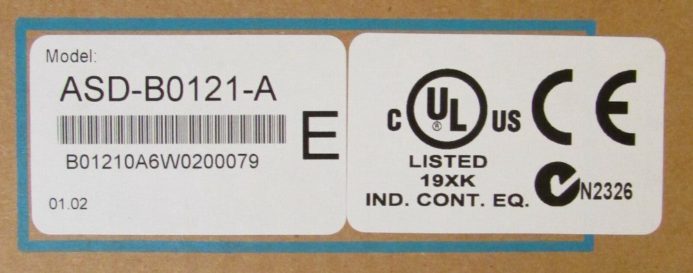 DELTA ASD B0121 A 100W 200-230V AC Servo Drive 110V Output