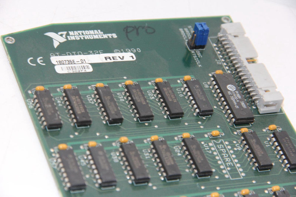 NATIONAL INSTRUMENTS 180735E-01 AT-DIO 32F ISA Digital I/O Card