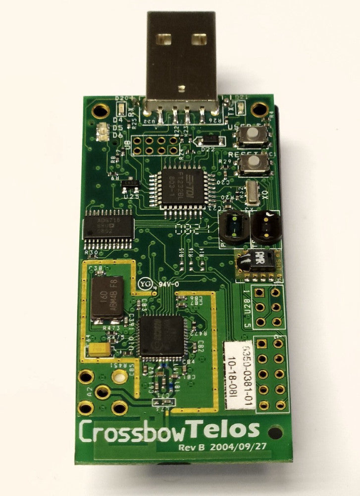 CROSSBOW TELOS 8350 0380 01 TELOSB OSCILLOSCOPE 11-25-08I MOTE RADIO Processor