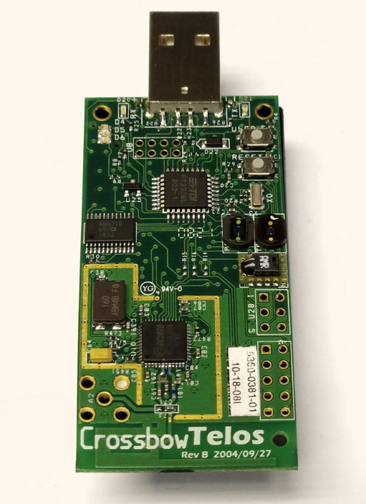 CROSSBOW TELOS 8350 0380 01 TELOSB OSCILLOSCOPE 11-25-08I MOTE RADIO Processor