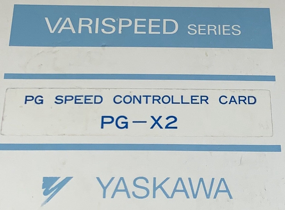 YASKAWA PG-2 Varispeed PG Speed Controller Card PG 2