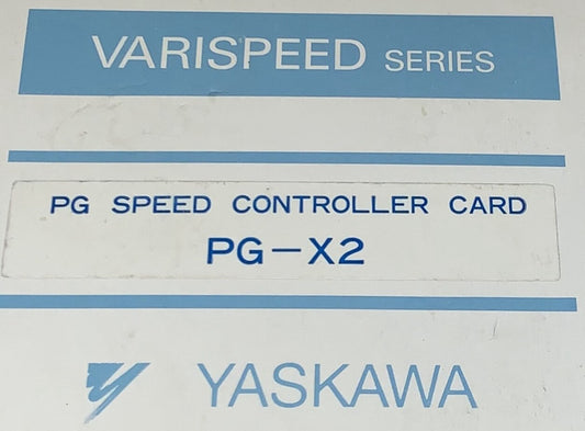 YASKAWA PG-2 Varispeed PG Speed Controller Card PG 2