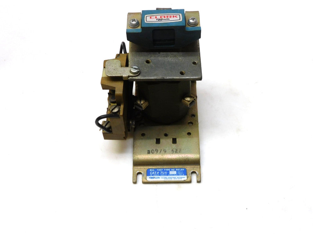 AOSMITH CLARK BUL 7307 TYPE KC RELAY 7U4 600V