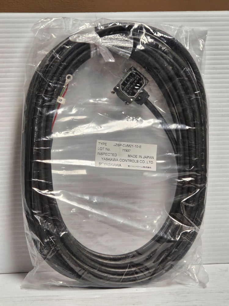 NEW YASKAWA SERVO POWER CABLE JZSP-CVM21-10-E JZSPCVM2110E