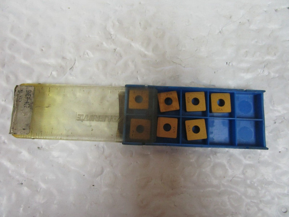 Lot Of 7 Valenite V1N Carbide Inserts SNEA-432