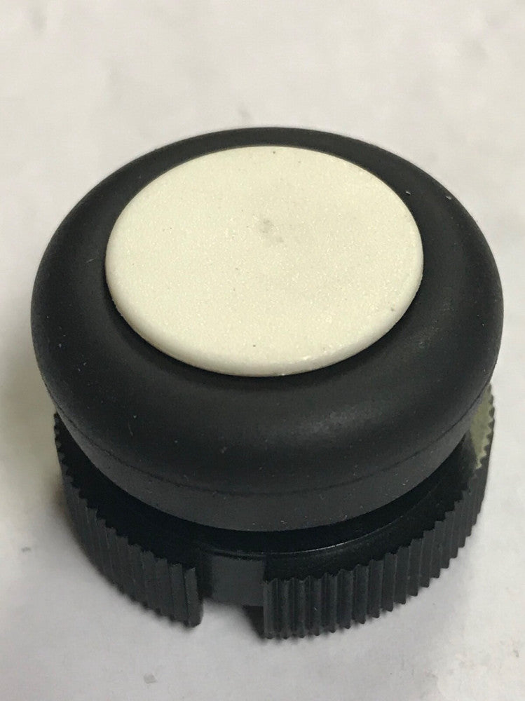 SCHNEIDER ELECTRIC XAC A9411 White Flush Head Rubber Booted Pushbutton Operator