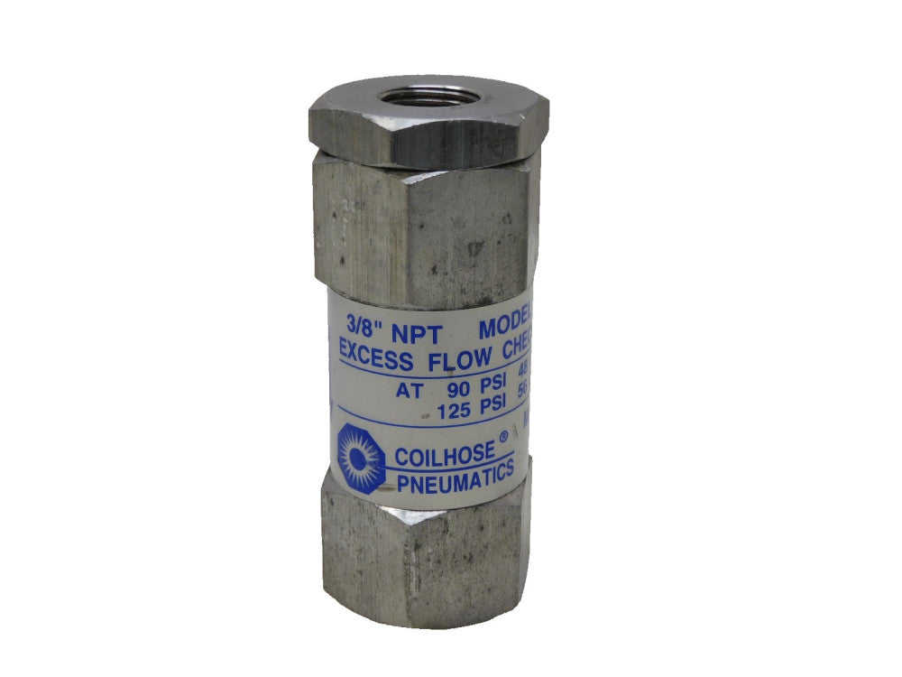 Coilhouse Pneumatics SV803 Excess Flow Check Valve 90Psi 48Cfm 3/8" NPT