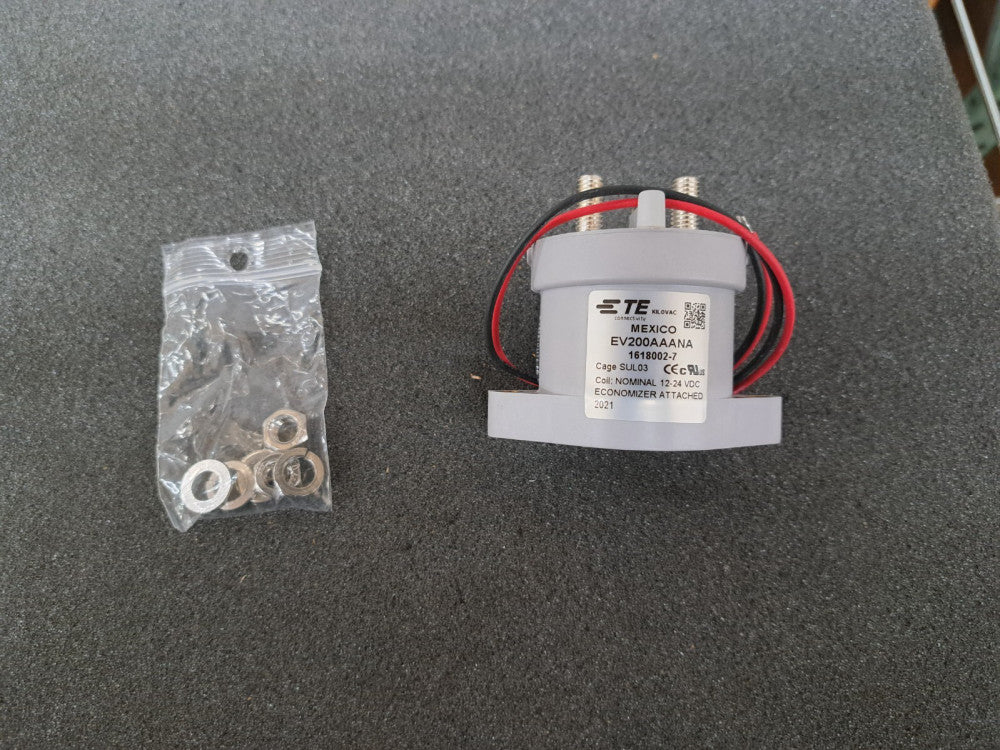 New, TE Connectivity, 1618002-7, RELAY CONTACTOR SPST 500A 12V-9 to 36VDC