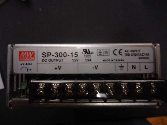 SP-300-15 Meanwell Power Supply, single output 300W enclosed BRAND NEW!