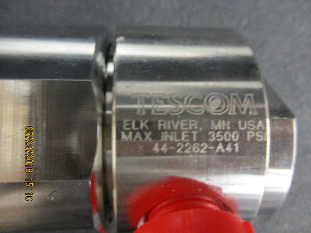 44-2262-A41 Tescom Ultra High Purity Regulator Flow Valve BRAND NEW!