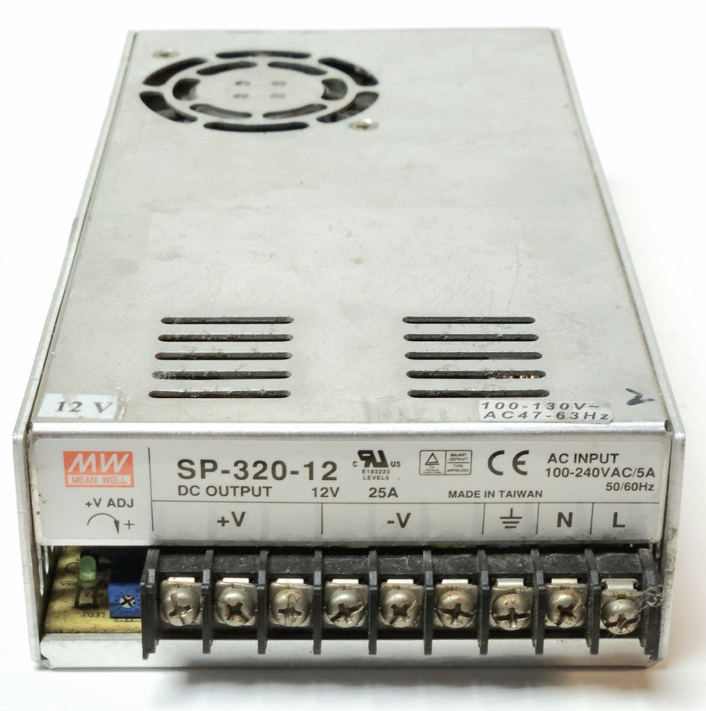 MEAN WELL SP 320 12 Switching Power Supply Input 100-120 VAC 200-240 VAC Output