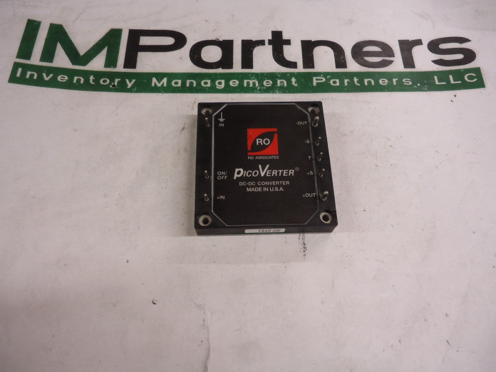 PV48-24, RO Associates, DC/DC 50W 48V IN 15V 4A, BRAND NEW!