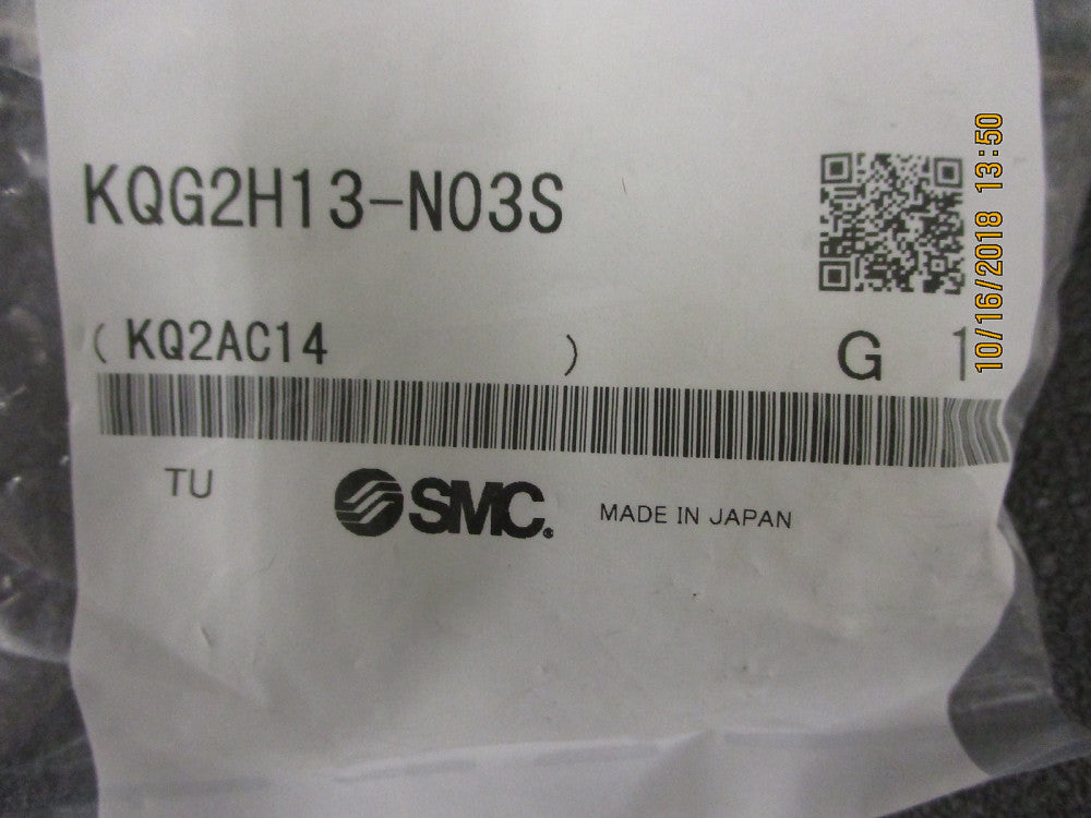 KQG2H13-N03S SMC Tube X MNPT Male Adapter BRAND NEW! LOT OF 2
