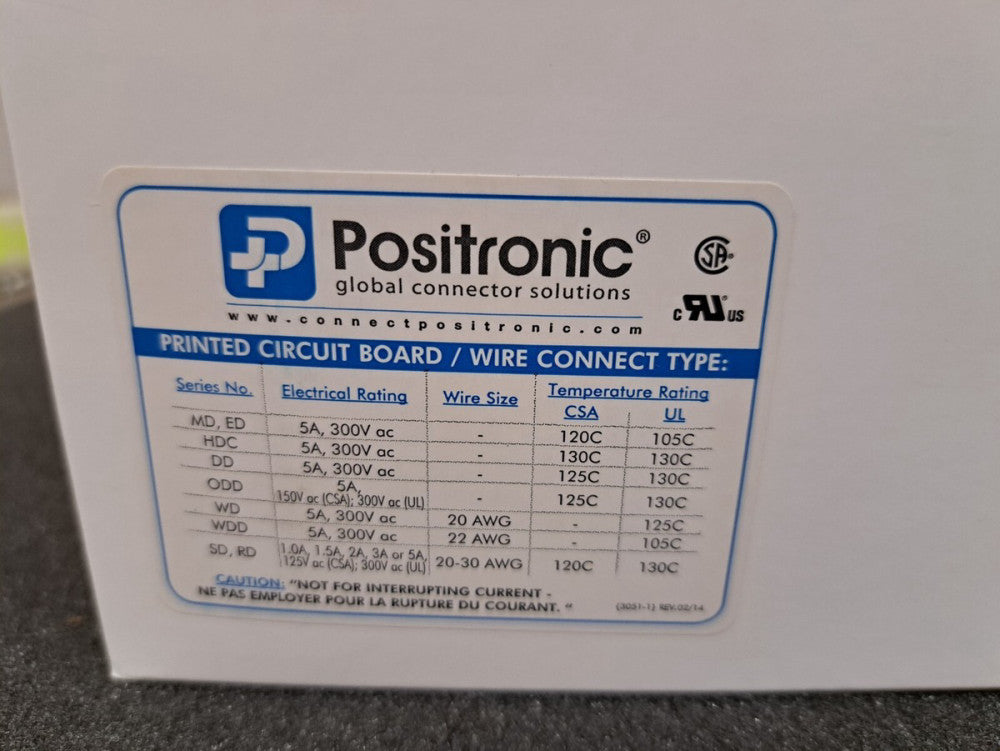 New, Positronic, ODD78F3S600X/AA-15, D-Sub High Density Connectors D-Sub Female