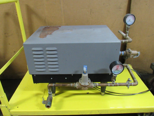 HATCO ELECTRIC BOOSTER WATER HEATER C-27 480VAC 27 KW 3PH 6 GAL GALLON - USED