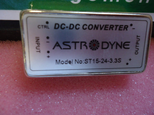 ST15-24-3.3S Astrodyne 15 Watt DC/DC Converter , 3.3 Brand New!
