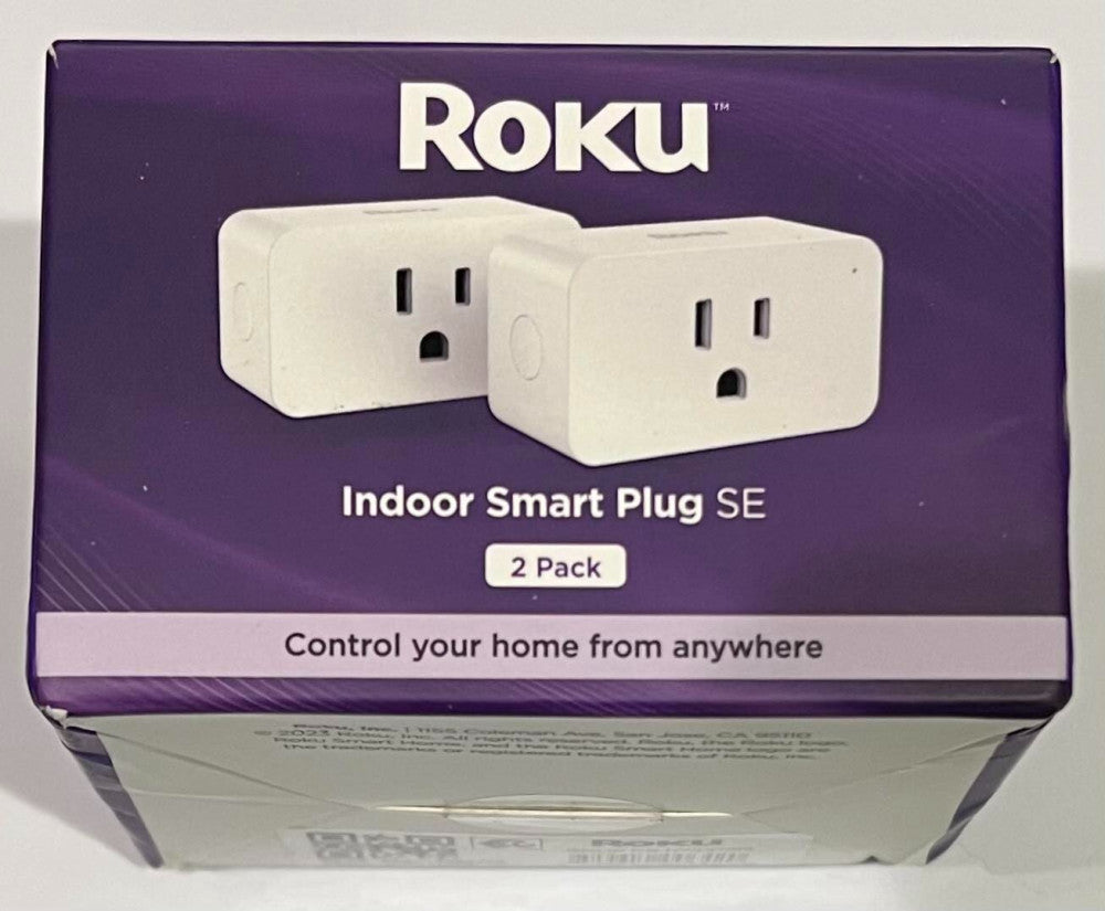 ROKU Model PS1000X Indoor Smart Plug SE 2 Pack