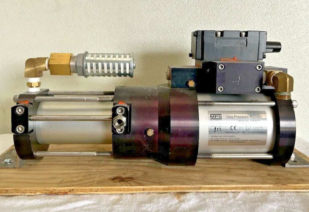 MPS Gas Pressure Booster 52AAV70 (30 to 125 psi input...1015 psi output)