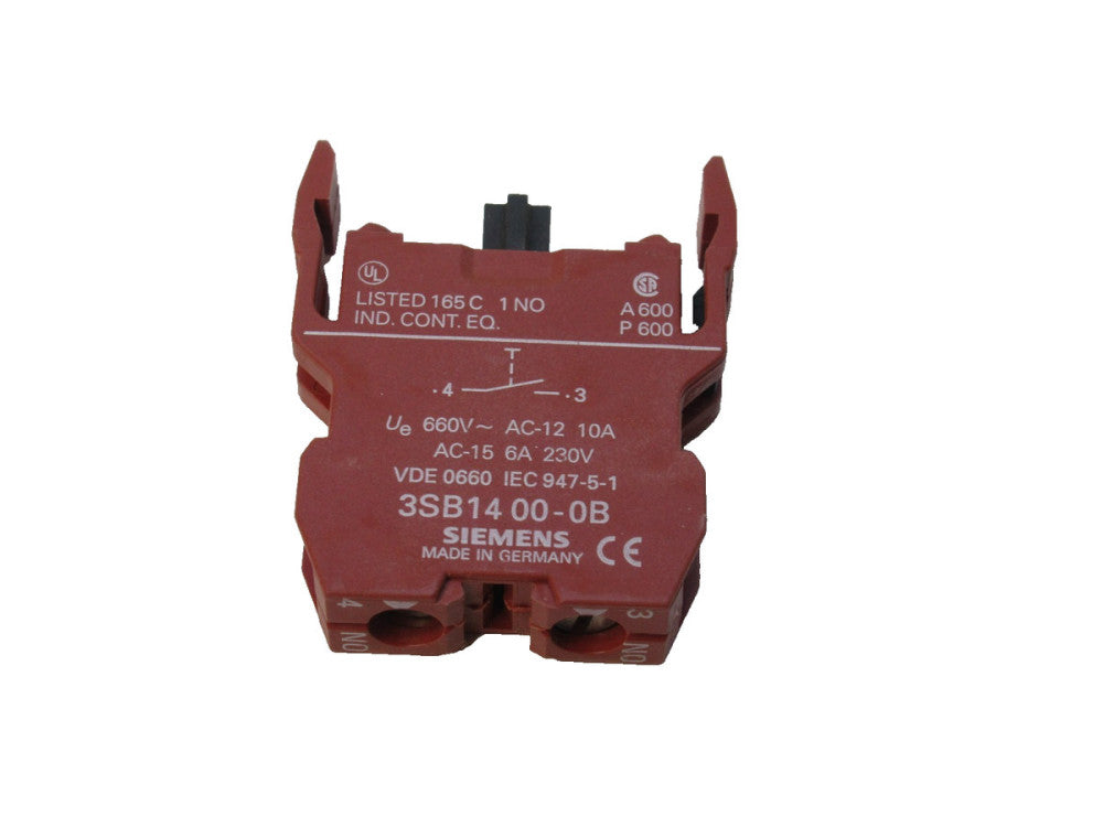 Siemens 3SB13 00-0B Switching Element (New)