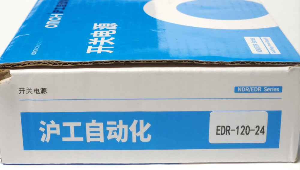 OMCH EDR 120 24 Series EDR Power Supply Input 100-240 VAC Output 24 VDC 5 AMP Sw