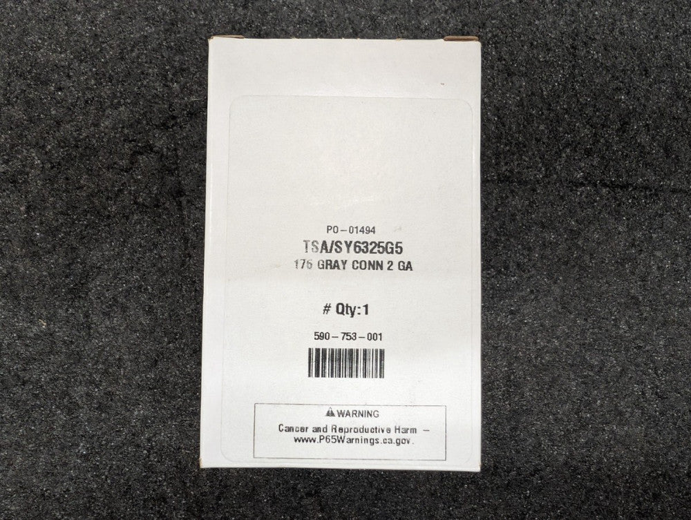 New, Anderson Power Power, TSA/SY6325G5, 175 GREY Lift Truck Charger Connector